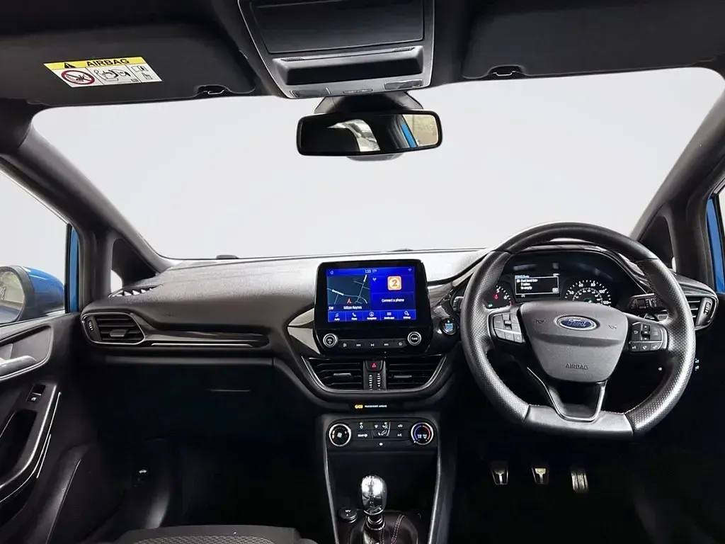 Usado Ford Fiesta ST-Line 155 HP (114 kW) 2020 Azul Citadino