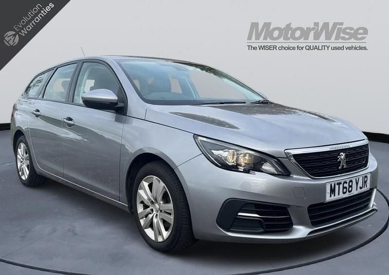 Grey Used 2018 Peugeot 308 Active Estate | £6,995 (Fair price) - Image 1/3