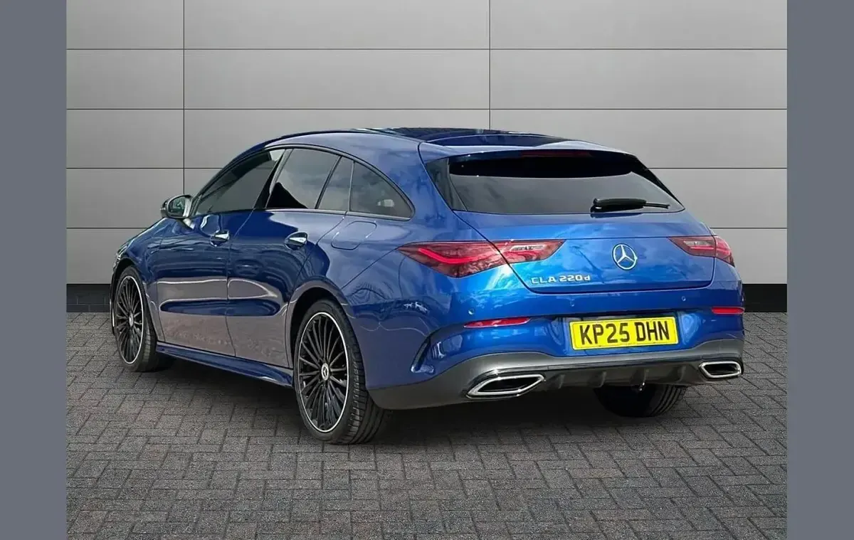 Used Mercedes CLA220 AMG Line Premium Plus 190 HP (139 kW) 2025 Blue Estate