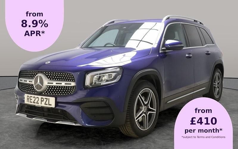 Blue Used 2022 Mercedes GLB200 AMG line SUV | £27,670 (Fair price) - Image 1/2