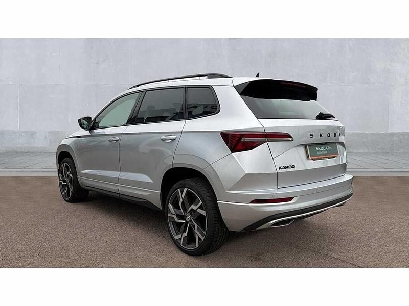 Used Skoda Karoq SportLine 147 HP (108 kW) 2024 Silver SUV