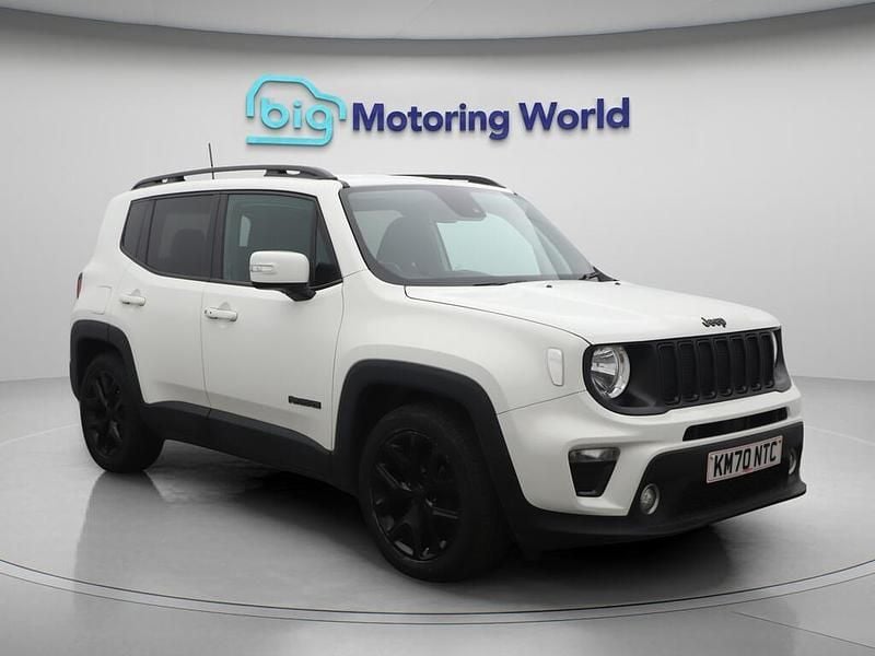 White Used 2020 Jeep Renegade Night Eagle SUV | £11,780 (Fair price) - Image 1/4