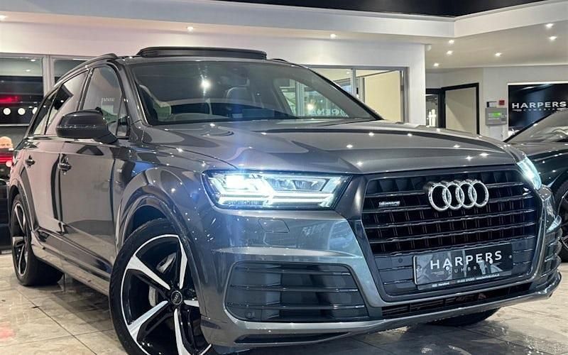 Grey Used 2019 Audi Q7 Black Edition SUV | £29,995 (Good price) - Image 1/4