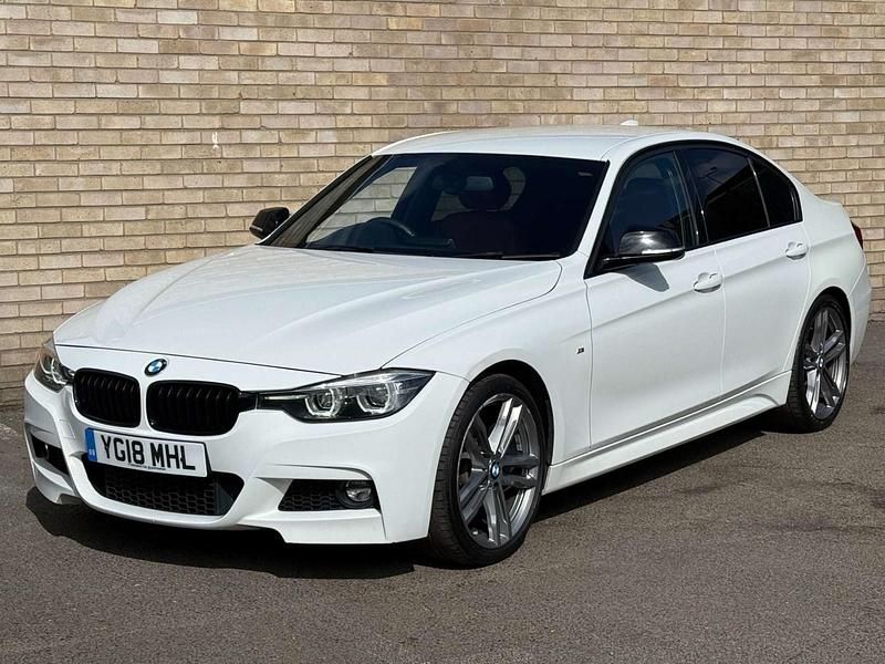 White Used 2018 BMW 320 M Sport Sedan | £12,395 (Good price) - Image 1/3