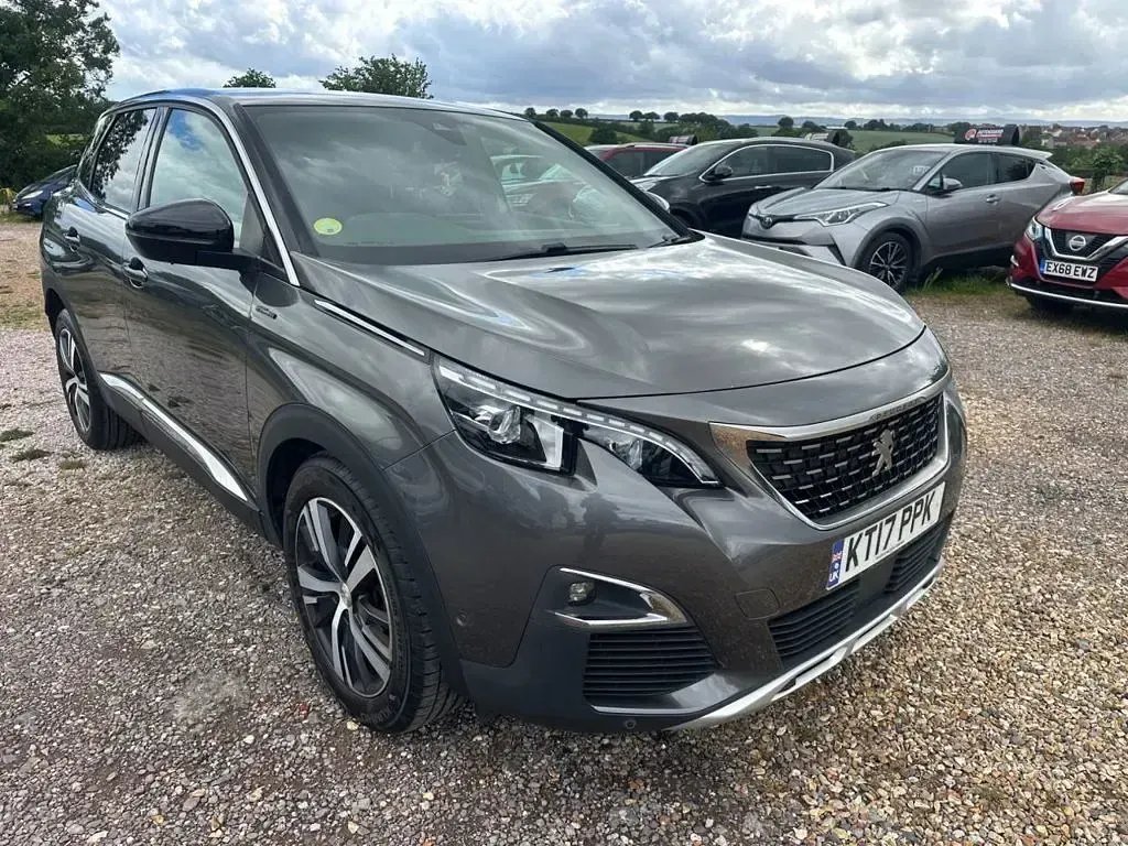 Used Peugeot 3008 GT-line 120 HP (88 kW) 2017 Grey SUV