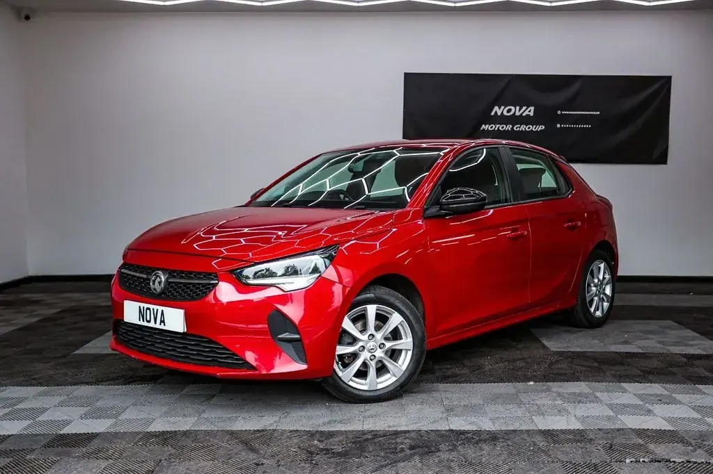 Used Vauxhall Corsa 75 HP (55 kW) 2021 Red Hatchback