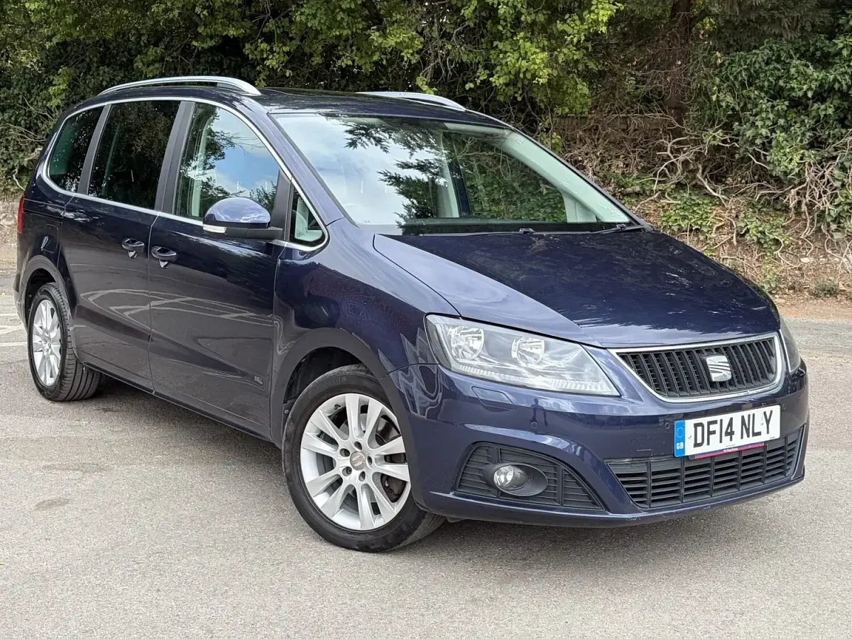 Used Seat Alhambra Ecomotive 138 HP (101 kW) 2014 Blue MPV