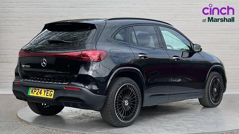 Used Mercedes EQA250+ AMG line 139 kW (190 HP) 2024 Black SUV