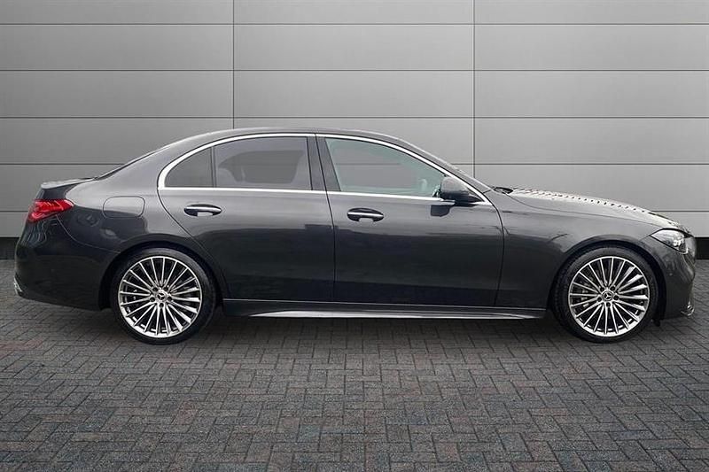 Used Mercedes C200 AMG Line Premium 204 HP (150 kW) 2022 Graphite grey Sedan