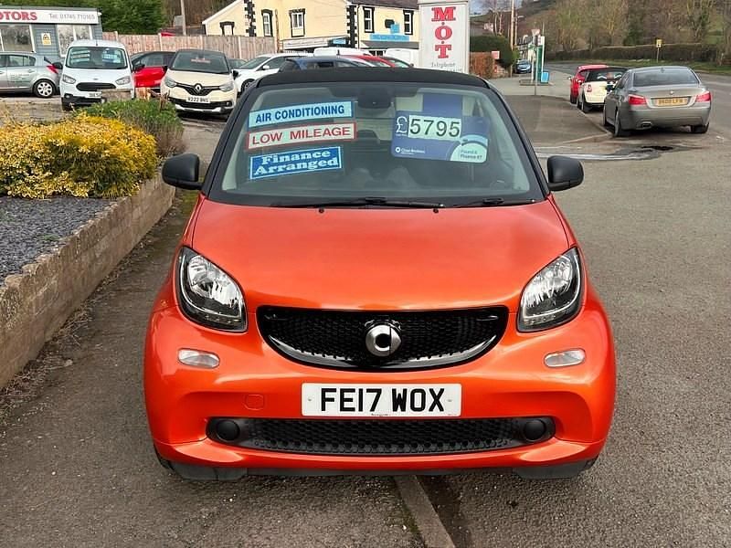 Used Smart ForTwo Coupé Passion 2017 Orange Coupe