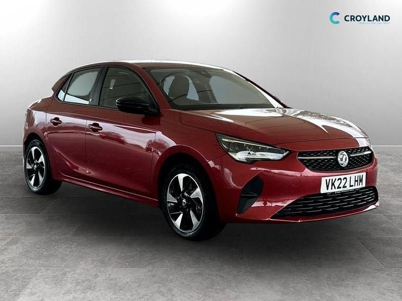Used Vauxhall Corsa-e 100 kW (136 HP) 2022 Red Hatchback