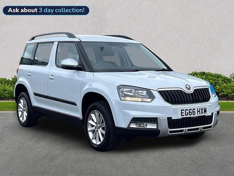 White Used 2017 Skoda Yeti SUV | £8,995 (Good price) - Image 1/4