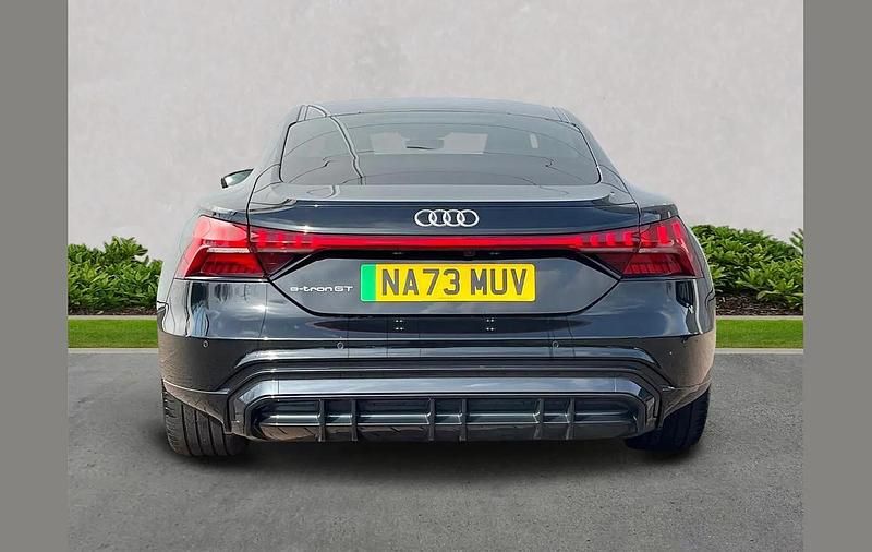 Used Audi e-tron GT quattro Comfort 389 kW (530 HP) 2023 Black Sedan