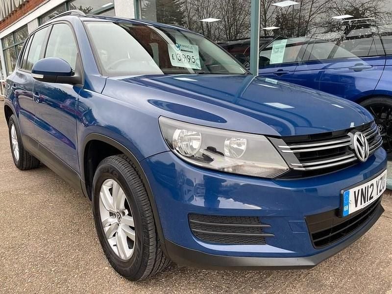 Used VW Tiguan S 140 HP (102 kW) 2012 Blue SUV