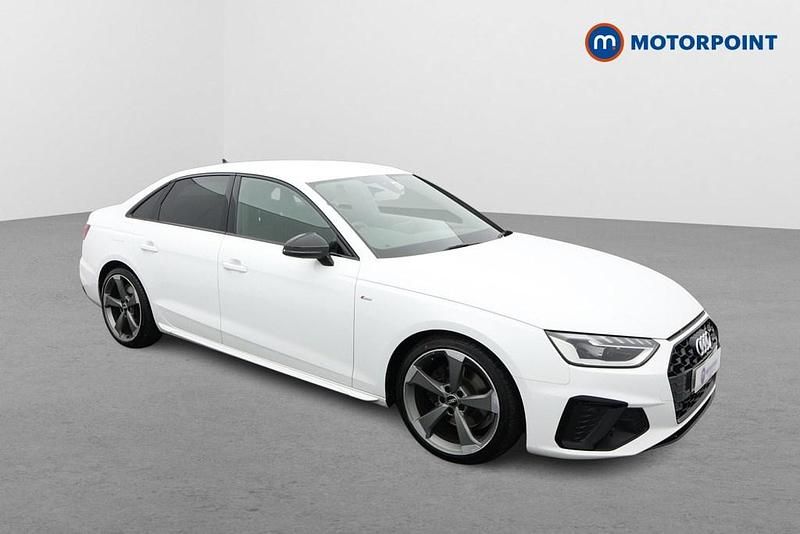 Used Audi A4 Black Edition 150 HP (110 kW) 2020 White Sedan
