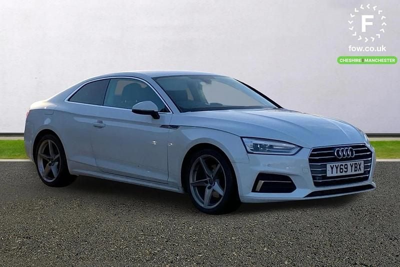 White Used 2020 Audi A5 Sport Coupe | £14,799 (Super price) - Image 1/3