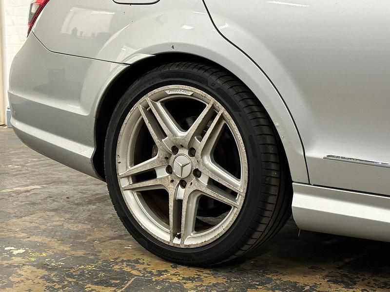 Used Mercedes C220 2008 Silver Sedan