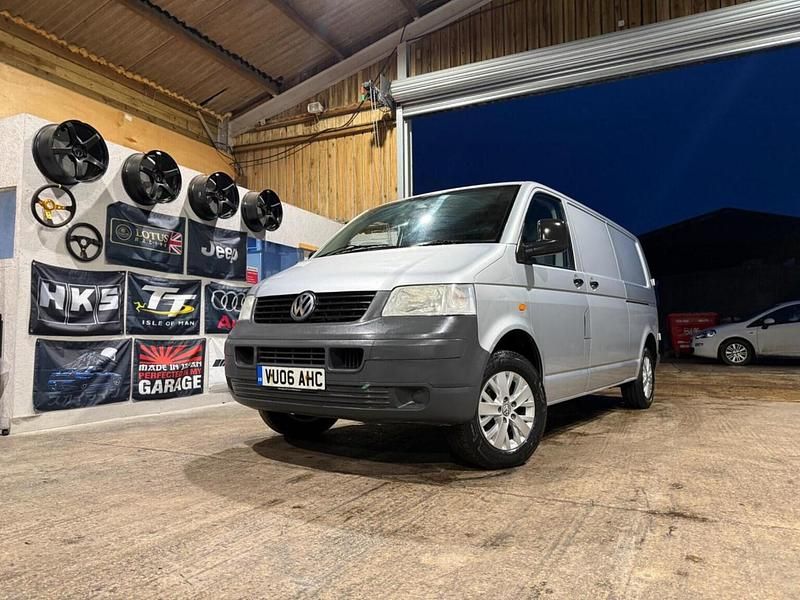Used VW T5 102 HP (75 kW) 2006 Silver Van