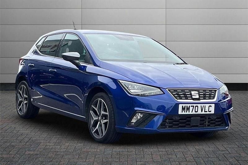 Blue Used 2021 Seat Ibiza XCELLENCE Lux Hatchback | £14,750 (Fair price) - Image 1/4