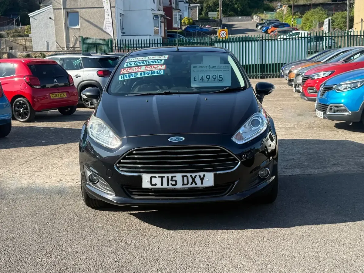Used Ford Fiesta Titanium X 95 HP (69 kW) 2015 Black Hatchback