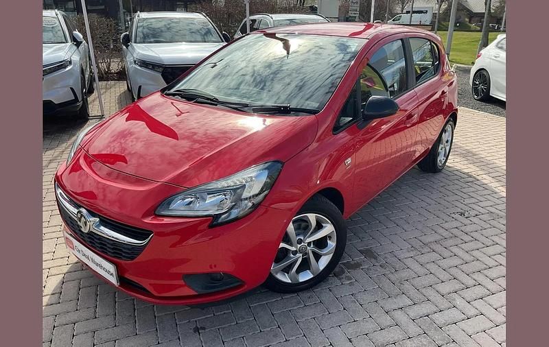 Used Vauxhall Corsa 73 HP (53 kW) 2016 Red Hatchback
