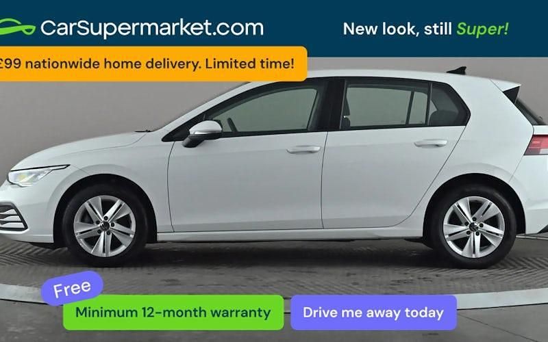 Used VW Golf VIII Life 150 HP (110 kW) 2023 White Hatchback
