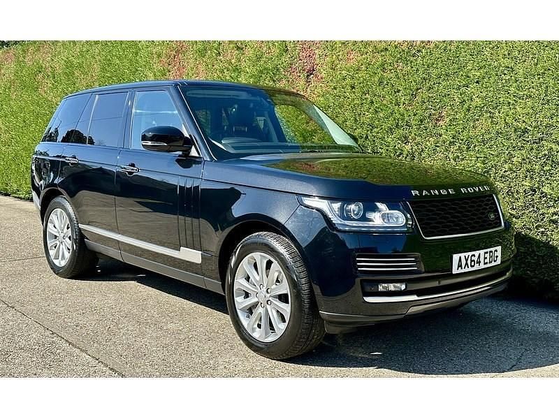Black Used 2014 Land Rover Range Rover Vogue SE SUV | £18,295 (Good price) - Image 1/3