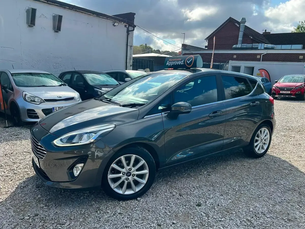 Used Ford Fiesta Titanium 2018 Grey Hatchback