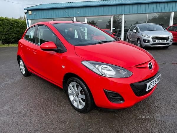 Red Used 2013 Mazda 2 Hatchback | £5,950 (Fair price) - Image 1/4
