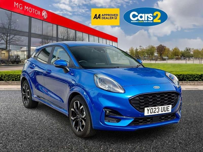 Blue Used 2023 Ford Puma ST-Line X SUV | £17,290 (Fair price) - Image 1/4