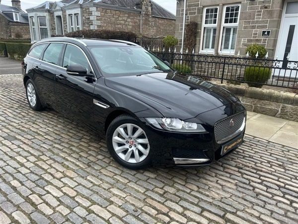 Black Used 2018 Jaguar XF Sportbrake Prestige Estate | £15,995 (Fair price) - Image 1/1