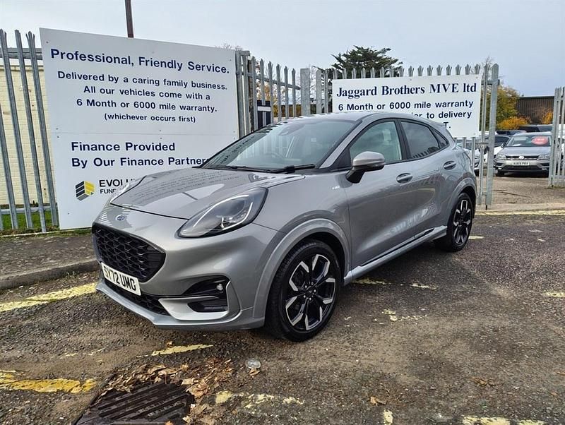 Silver Used 2022 Ford Puma ST-Line X Hatchback | £15,995 (Fair price) - Image 1/4