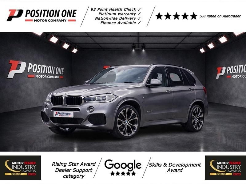 Used BMW X5 M Sport 258 HP (189 kW) 2018 Grey SUV