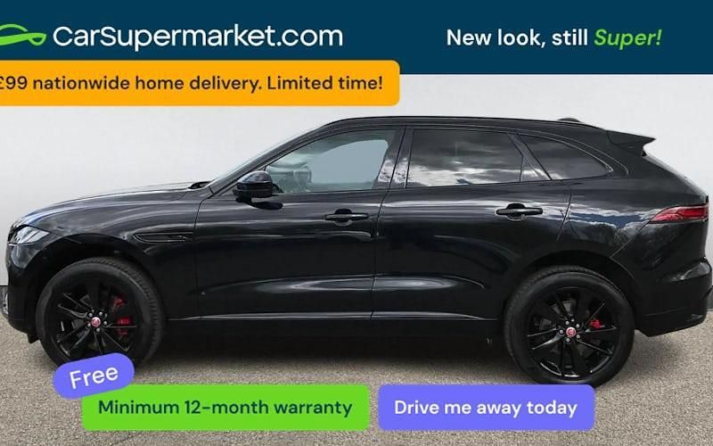 Used Jaguar F-Pace R-Dynamic 204 HP (150 kW) 2022 Black SUV