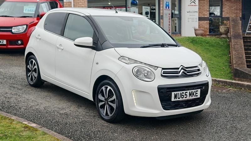Used Citroën C1 Flair 82 HP (60 kW) 2015 White Hatchback