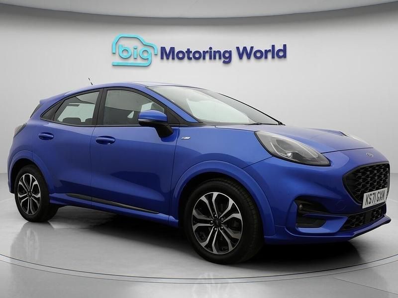 Blue Used 2022 Ford Puma Gen-E ST-Line Hatchback | £13,700 (Good price) - Image 1/4