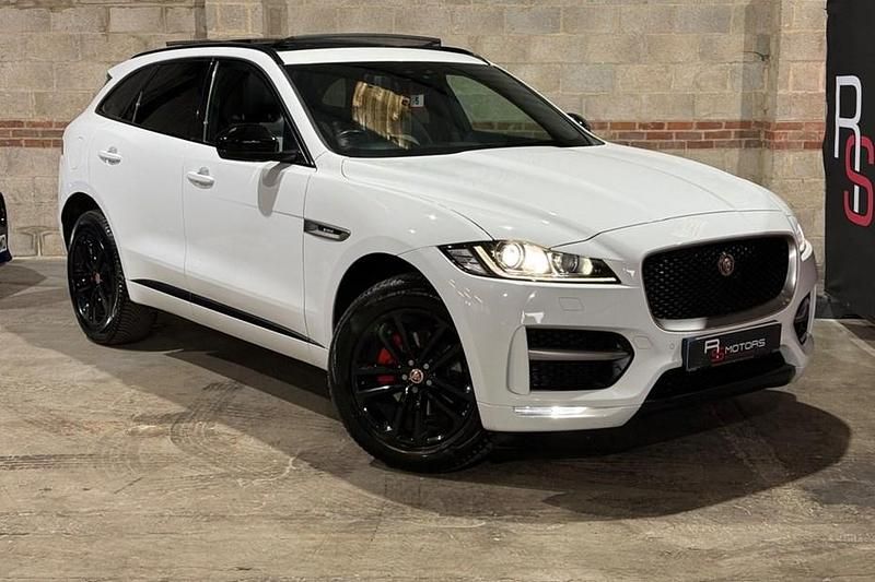 Used Jaguar F-Pace R-Sport 180 HP (132 kW) 2016 White SUV