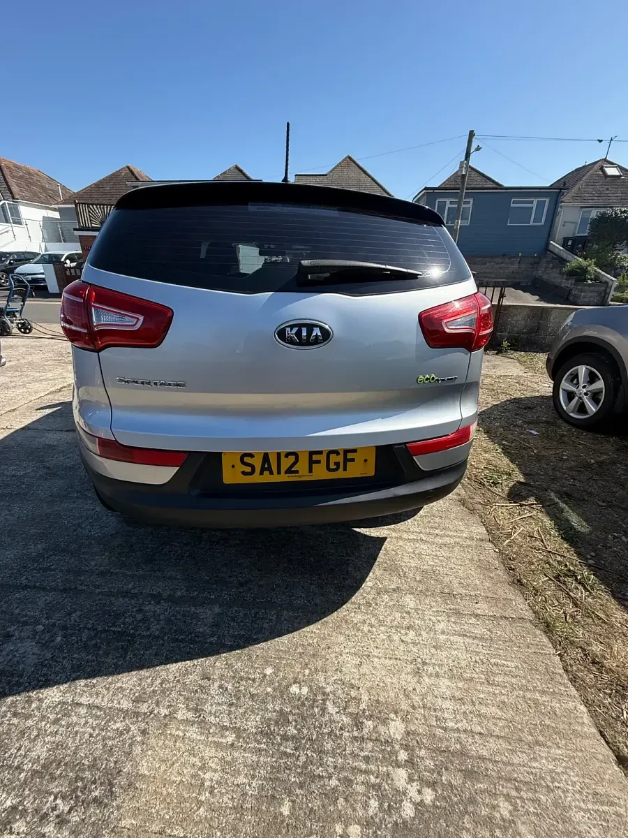 Begagnad Kia Sportage 115 HK (84 kW) 2012 Silver SUV