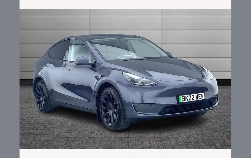 Grey Used 2022 Tesla Model Y Long Range SUV | £26,490 (Good price) - Image 1/4