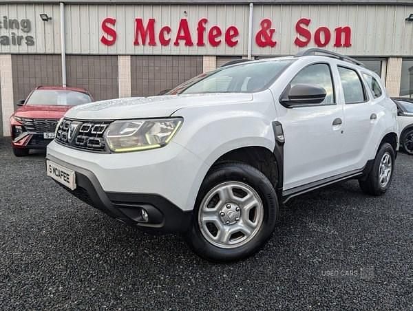 Used Dacia Duster Essentiel 100 HP (73 kW) 2020 White Hatchback