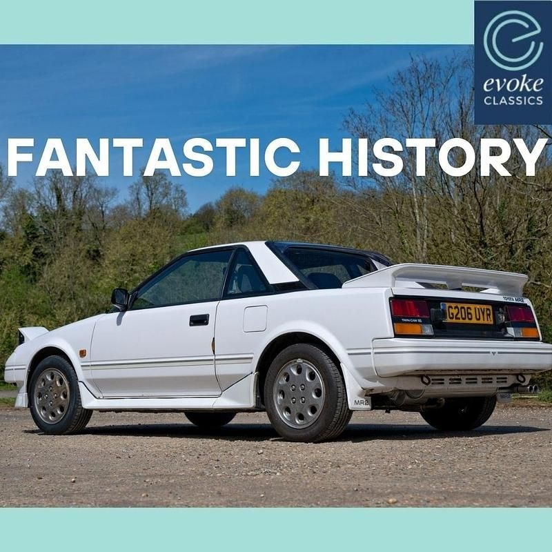 Used Toyota MR2 1990 White Cabriolet