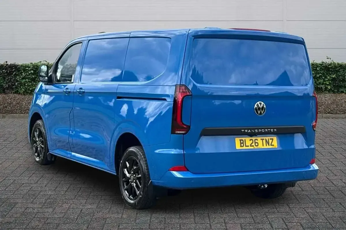 New VW Transporter Pro 2026 Mid blue Van