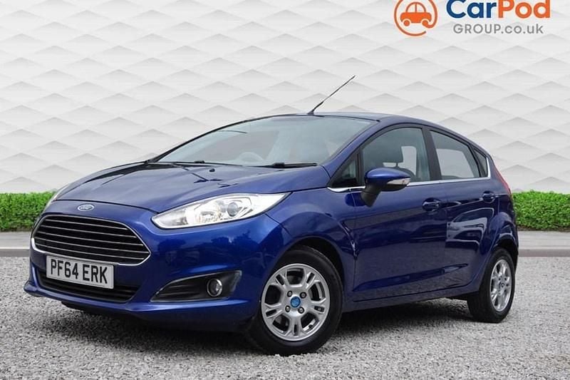 Blue Used 2015 Ford Fiesta Zetec Hatchback | £4,490 (Good price) - Image 1/1