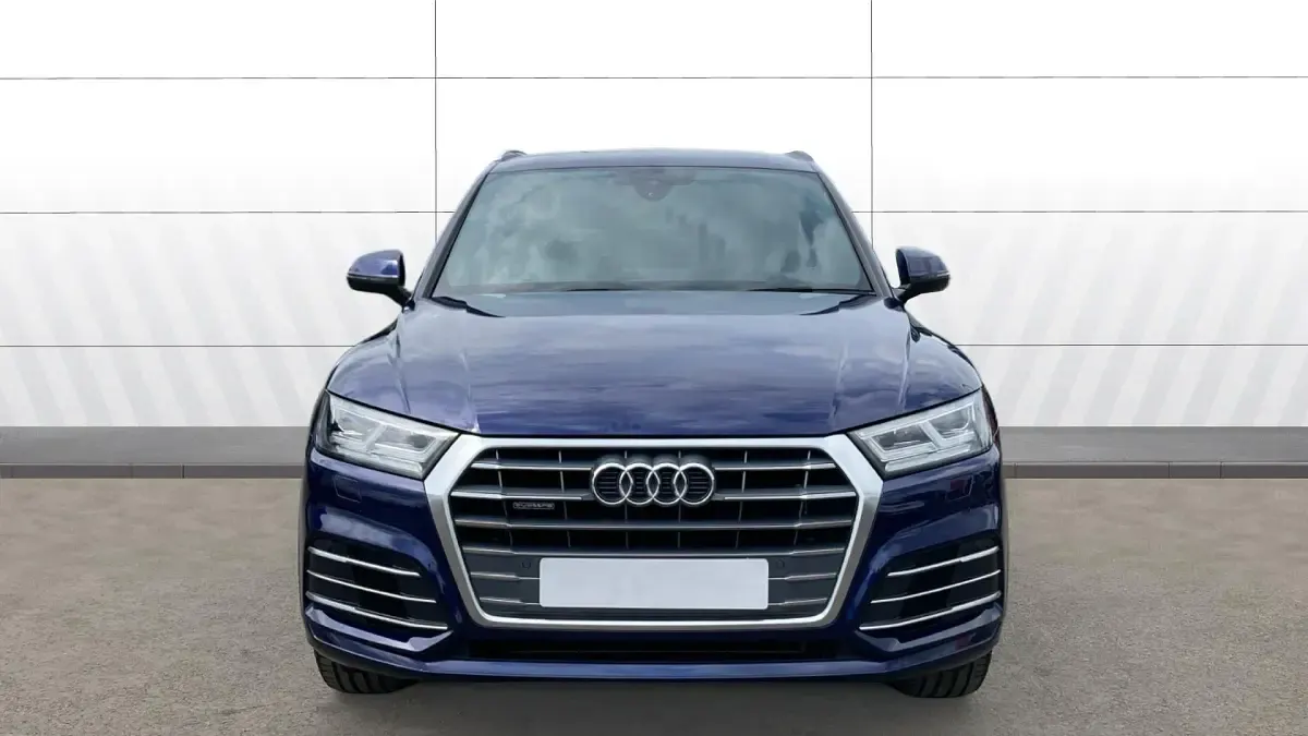 Used Audi Q5 S-Line 190 HP (139 kW) 2018 Blue SUV