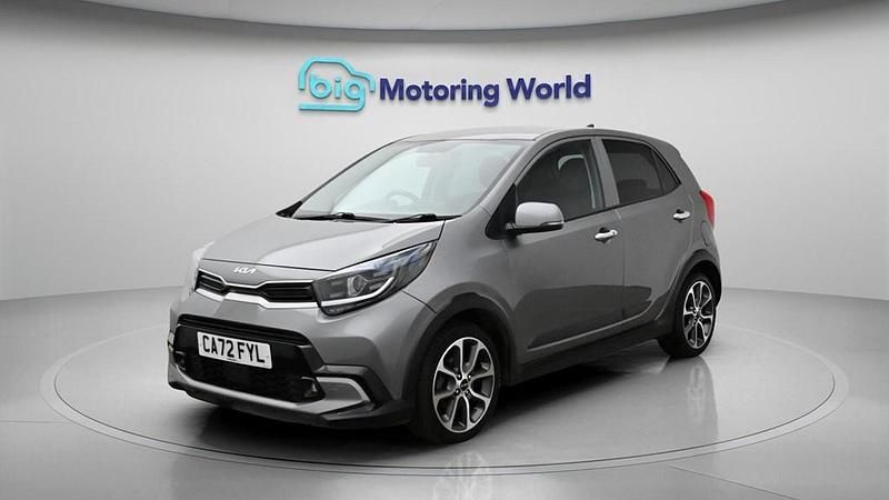 Used Kia Picanto X-Line 66 HP (48 kW) 2022 Grey Hatchback