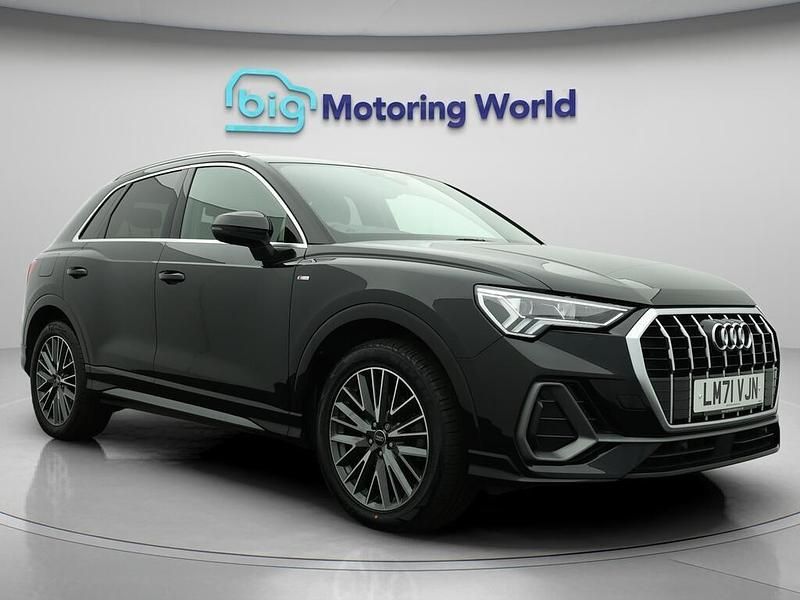 Black Used 2022 Audi Q3 S-Line SUV | £25,000 (Fair price) - Image 1/4