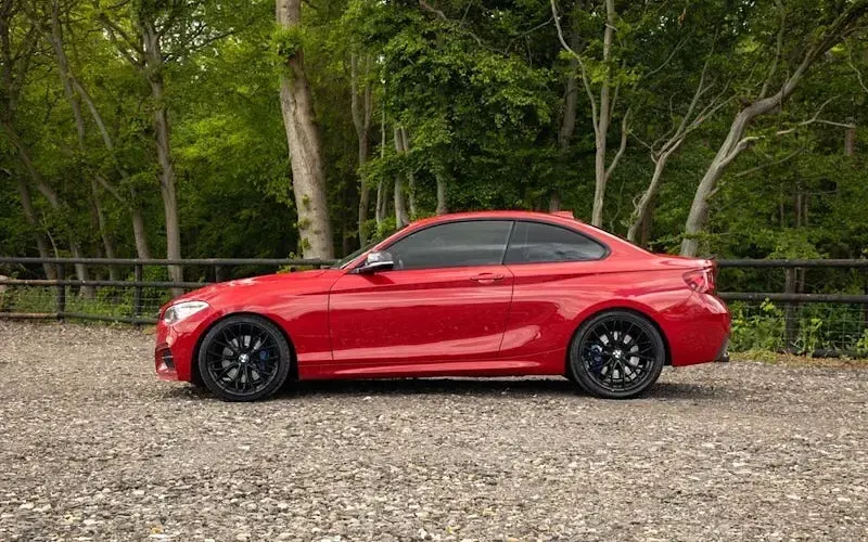 Used BMW M235 Comfort Edition 326 HP (239 kW) 2015 Red Coupe
