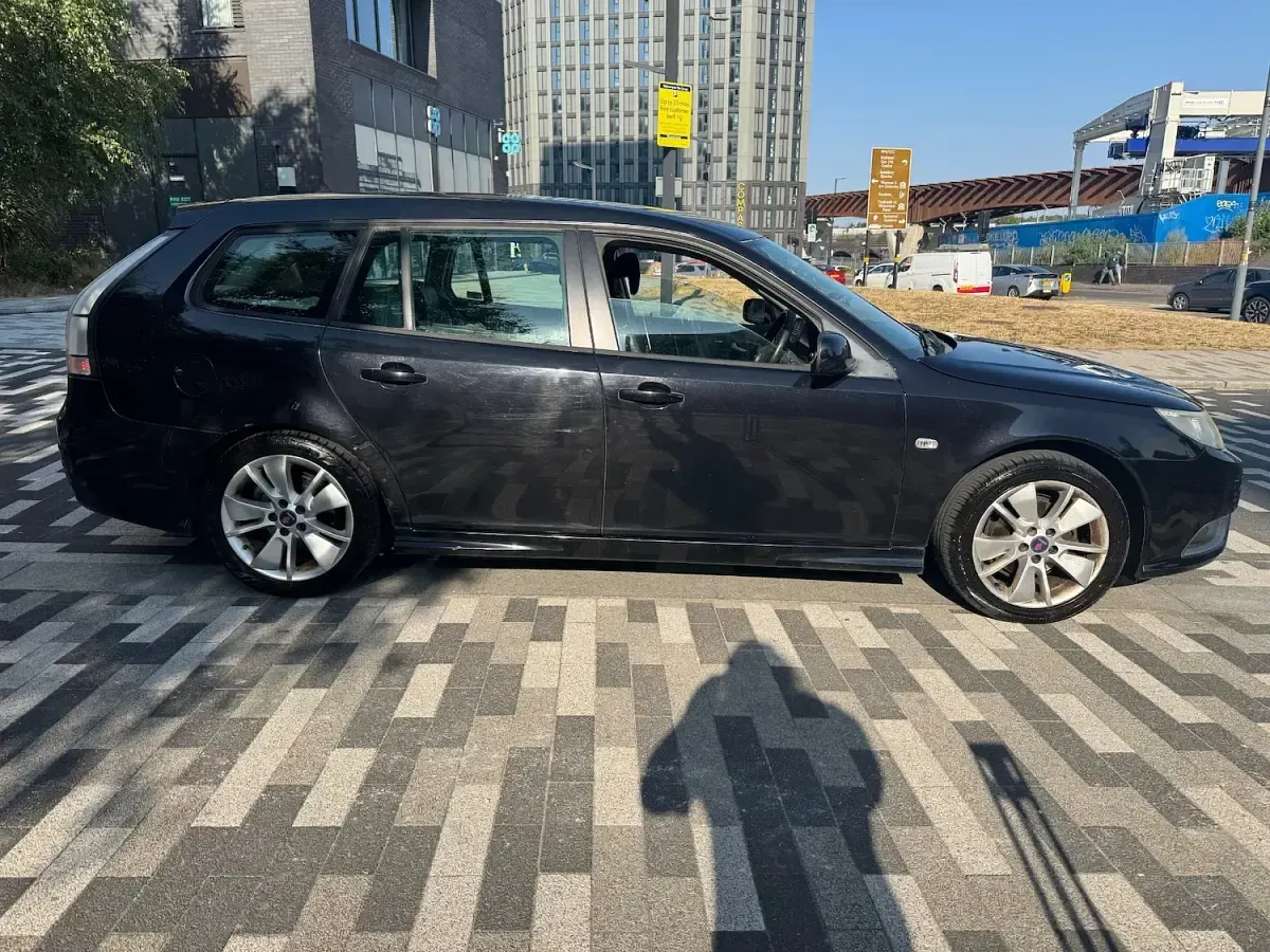 Used Saab 9-3 147 HP (108 kW) 2009 Black Estate