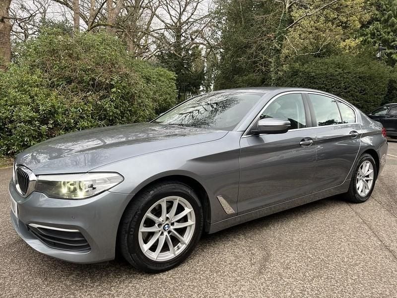 Used BMW 520 2018 Blue Sedan