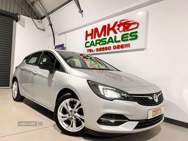 Silver Used 2021 Vauxhall Astra SRi Hatchback | £9,995 (Fair price) - Image 1/4